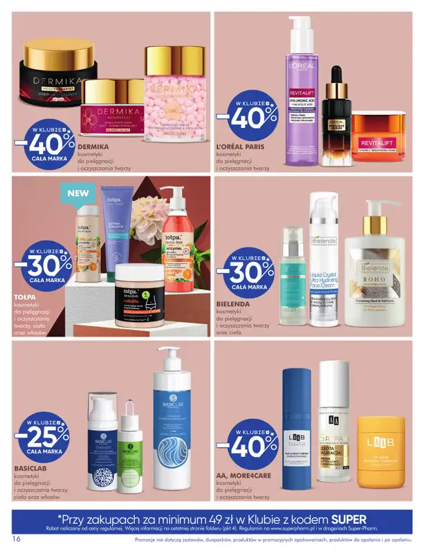 Super-Pharm - gazetka promocyjna Katalog jesień od czwartku 18.09 do niedzieli 12.10 - strona 16