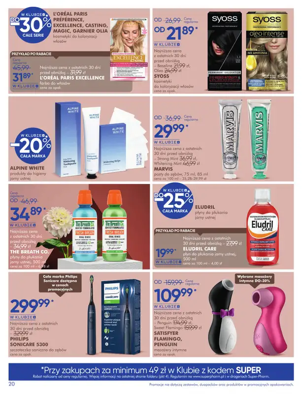 Super-Pharm - gazetka promocyjna Katalog jesień od czwartku 18.09 do niedzieli 12.10 - strona 20