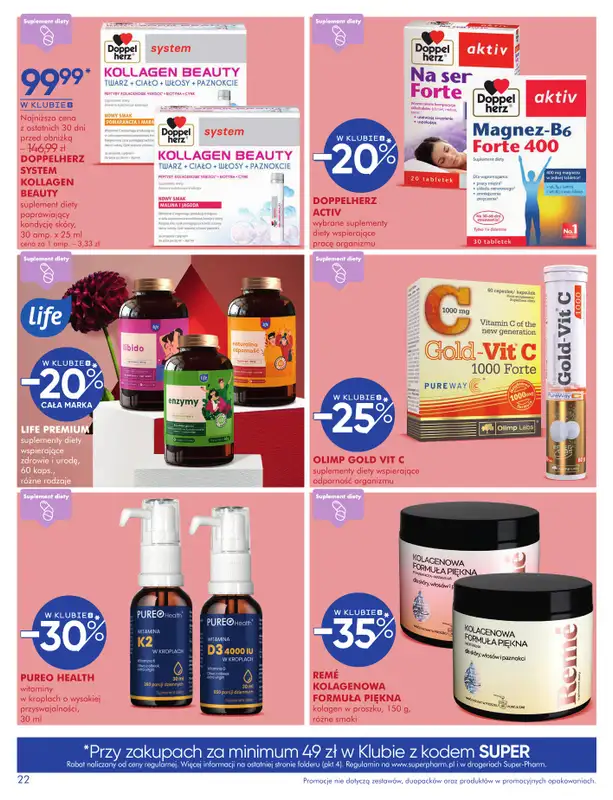 Super-Pharm - gazetka promocyjna Katalog jesień od czwartku 18.09 do niedzieli 12.10 - strona 22