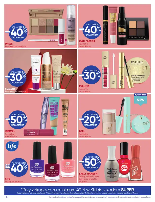 Super-Pharm - gazetka promocyjna Katalog jesień od czwartku 18.09 do niedzieli 12.10 - strona 18