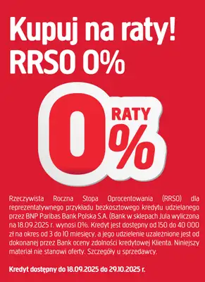 Jula - gazetka promocyjna Gazetka od czwartku 18.09 do środy 01.10 - strona 13 Jula - gazetka promocyjna Gazetka od czwartku 18.09 do środy 01.10 - strona 13