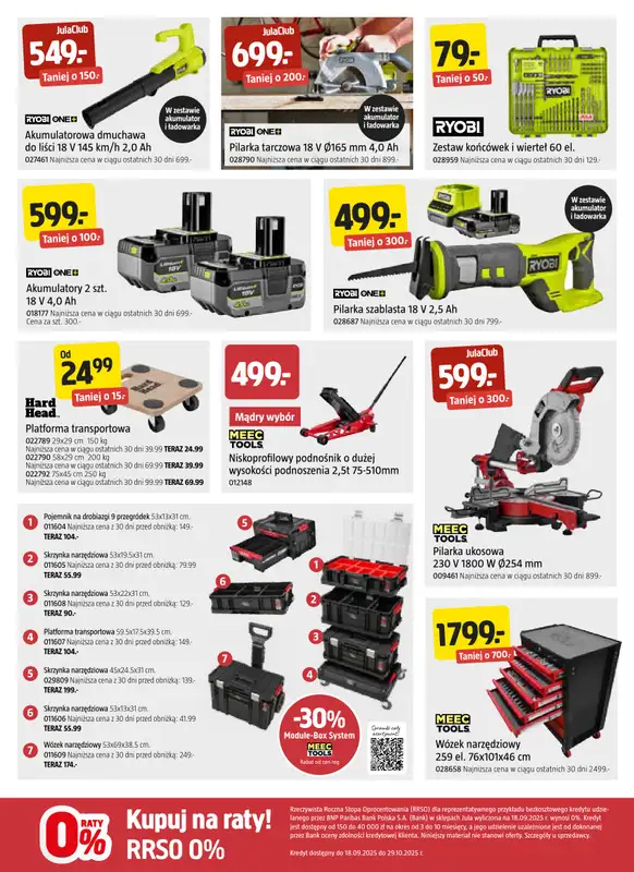 Jula - gazetka promocyjna Gazetka od czwartku 18.09 do środy 01.10 - strona 4