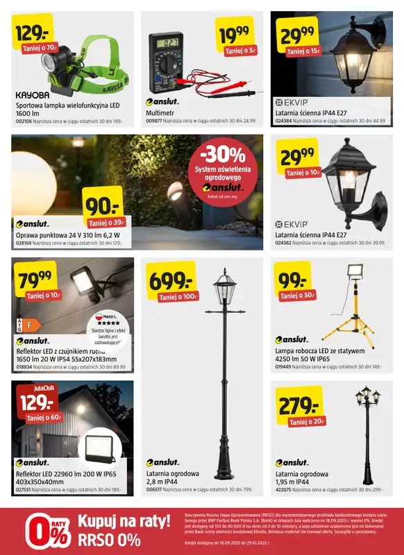 Jula - gazetka promocyjna Gazetka od czwartku 18.09 do środy 01.10 - strona 8