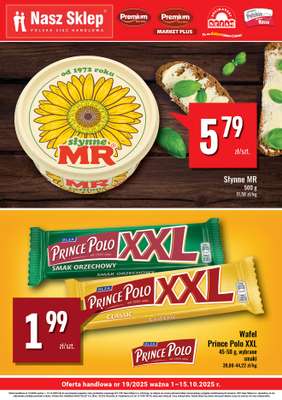 Premium - gazetka promocyjna Billboard Premium Market Plus od środy 01.10 do środy 15.10