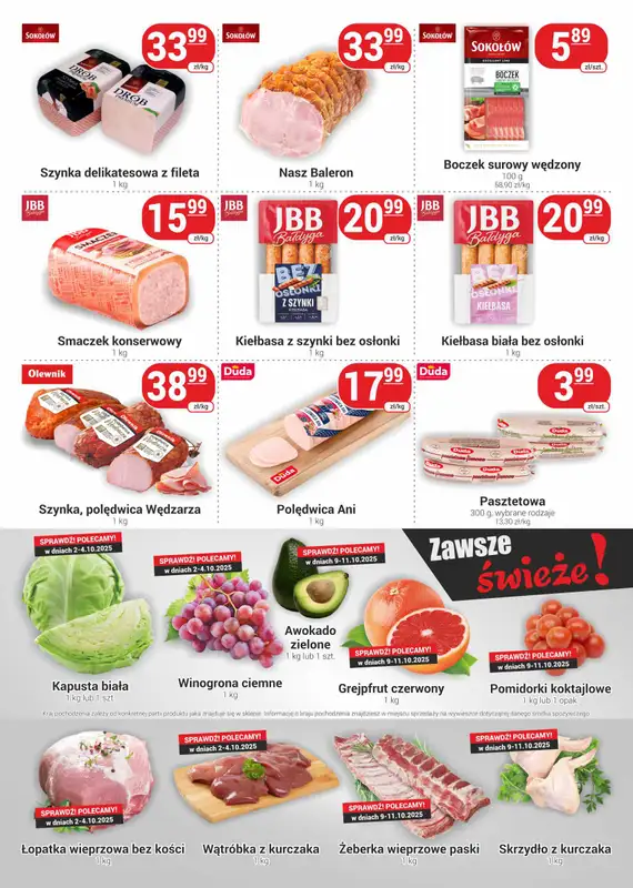 Delikatesy Sezam - gazetka promocyjna Gazetka od czwartku 02.10 do środy 15.10 - strona 2