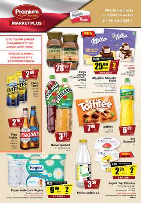 Premium - gazetka promocyjna Gazetka Premium Market Plus od czwartku 02.10 do środy 15.10