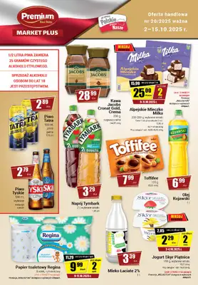 Premium - gazetka promocyjna Gazetka Premium Market Plus od czwartku 02.10 do środy 15.10