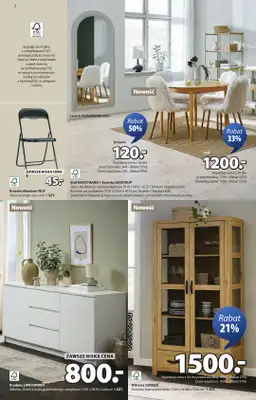 Jysk - gazetka promocyjna Świetna oferta dla domu. Rabat do 60% od środy 24.09 do niedzieli 12.10 - strona 2