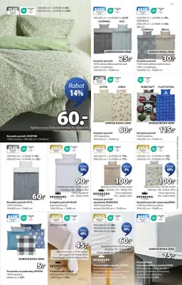 Jysk - gazetka promocyjna Świetna oferta dla domu. Rabat do 60% od środy 24.09 do niedzieli 12.10 - strona 11