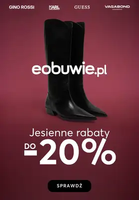 eobuwie.pl - gazetka promocyjna Jesienne rabaty do -20% od czwartku 18.09 do poniedziałku 22.09