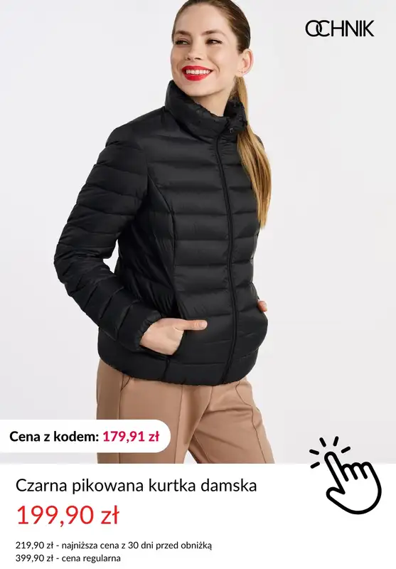 Ochnik - gazetka promocyjna Dodatkowe -10% na okrycia wierzchnie od czwartku 18.09  - strona 5