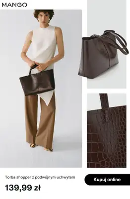 Mango - gazetka promocyjna Modne torebki do jesiennych stylizacji od czwartku 18.09  - strona 8