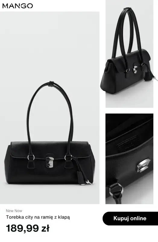 Mango - gazetka promocyjna Modne torebki do jesiennych stylizacji od czwartku 18.09  - strona 3