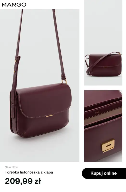 Mango - gazetka promocyjna Modne torebki do jesiennych stylizacji od czwartku 18.09  - strona 4