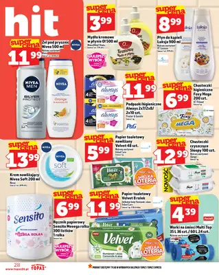 TOPAZ - gazetka promocyjna Gazetka od czwartku 25.09 do środy 01.10 - strona 28