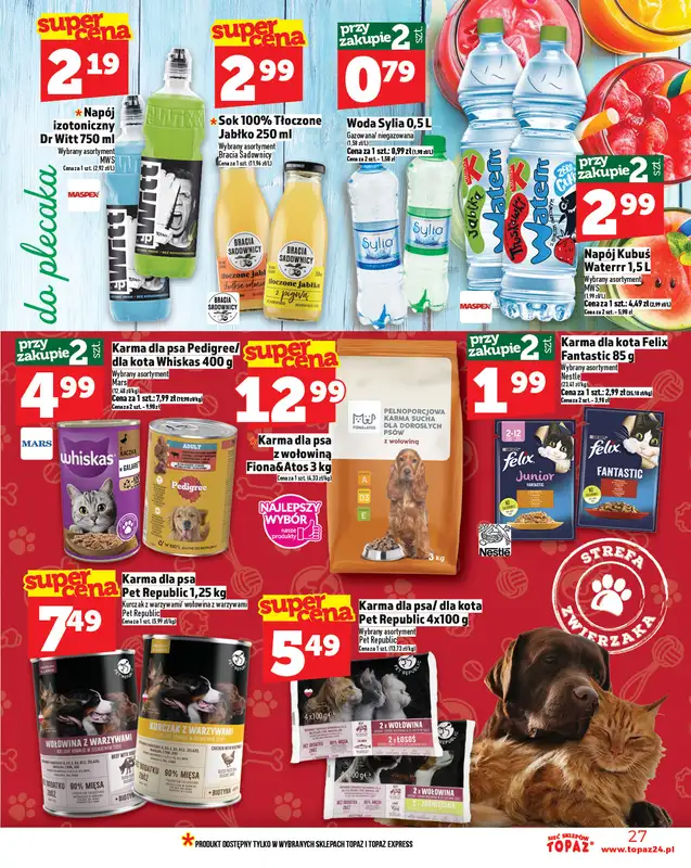 TOPAZ - gazetka promocyjna Gazetka od czwartku 25.09 do środy 01.10 - strona 27