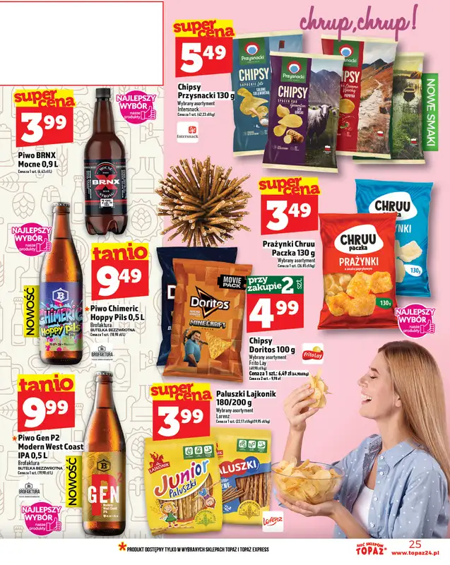 TOPAZ - gazetka promocyjna Gazetka od czwartku 25.09 do środy 01.10 - strona 25