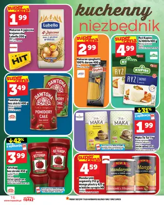 TOPAZ - gazetka promocyjna Gazetka od czwartku 25.09 do środy 01.10 - strona 16