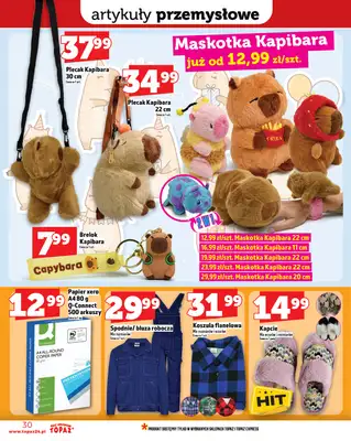TOPAZ - gazetka promocyjna Gazetka od czwartku 25.09 do środy 01.10 - strona 30