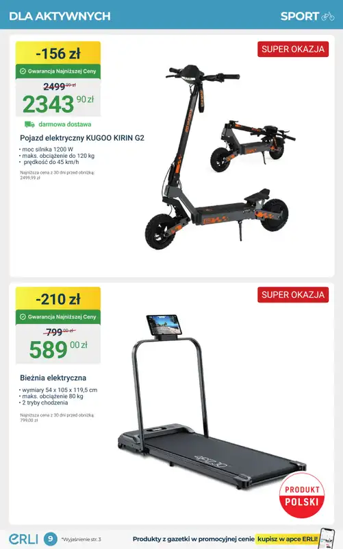 Erli - gazetka promocyjna Gorące promocje na Dzień Chłopaka! od niedzieli 21.09 do niedzieli 28.09 - strona 9
