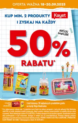 Biedronka - gazetka promocyjna Okazje tygodnia od 20.09 od soboty 20.09 do środy 08.10 - strona 2