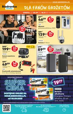 Biedronka - gazetka promocyjna Okazje tygodnia od 20.09 od soboty 20.09 do środy 08.10 - strona 46