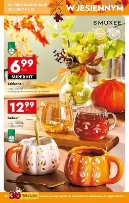 Biedronka - gazetka promocyjna Okazje tygodnia od 20.09 od soboty 20.09 do środy 08.10 - strona 14