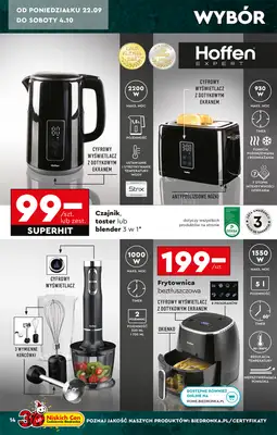 Biedronka - gazetka promocyjna Okazje tygodnia od 20.09 od soboty 20.09 do środy 08.10 - strona 18