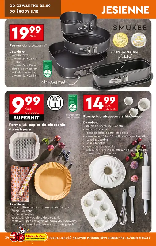 Biedronka - gazetka promocyjna Okazje tygodnia od 20.09 od soboty 20.09 do środy 08.10 - strona 28