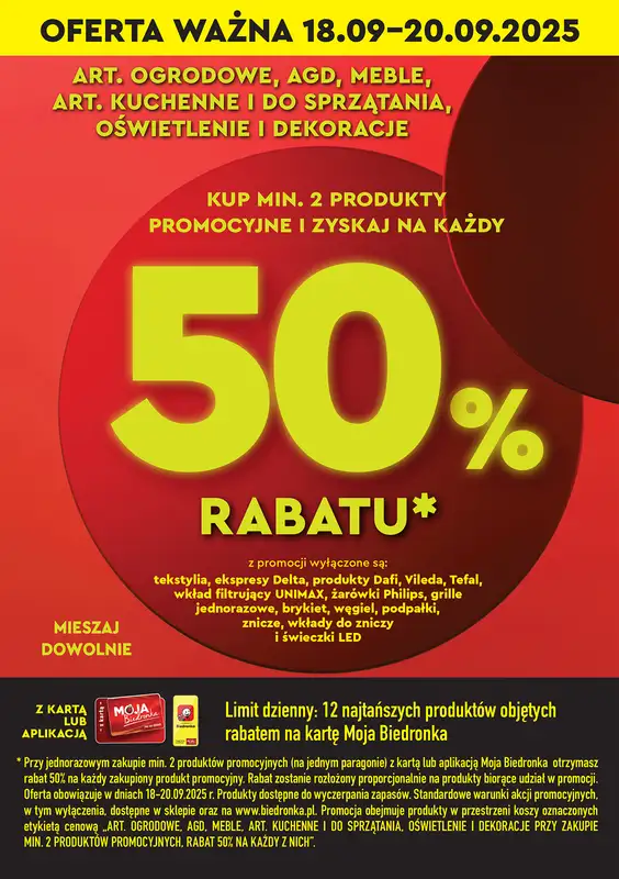 Biedronka - gazetka promocyjna Okazje tygodnia od 20.09 od soboty 20.09 do środy 08.10 - strona 3