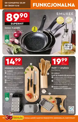 Biedronka - gazetka promocyjna Okazje tygodnia od 20.09 od soboty 20.09 do środy 08.10 - strona 30