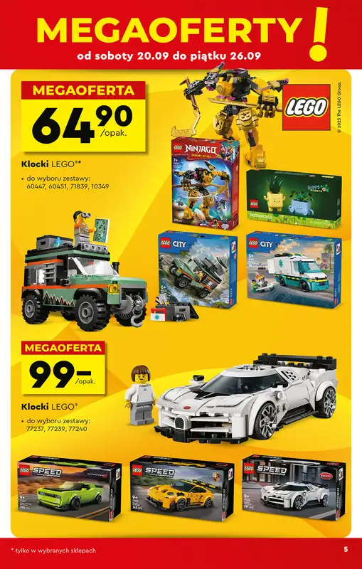 Biedronka - gazetka promocyjna Okazje tygodnia od 20.09 od soboty 20.09 do środy 08.10 - strona 9