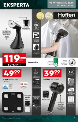 Biedronka - gazetka promocyjna Okazje tygodnia od 20.09 od soboty 20.09 do środy 08.10 - strona 19