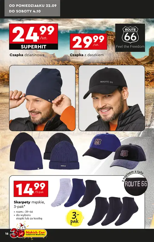 Biedronka - gazetka promocyjna Okazje tygodnia od 20.09 od soboty 20.09 do środy 08.10 - strona 20