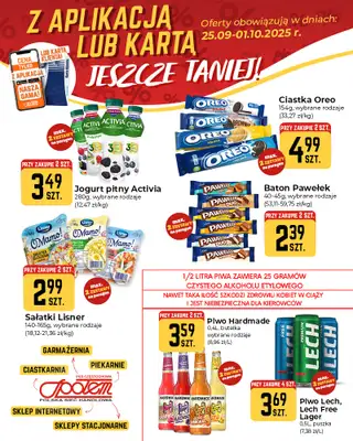 Społem Częstochowa - gazetka promocyjna Plakaty promocyjne od czwartku 25.09 do środy 01.10 - strona 2