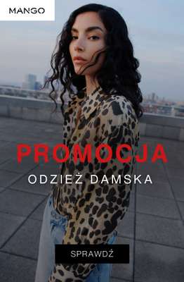 Mango - gazetka promocyjna Promocje na odzież damską od piątku 19.09 