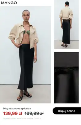 Mango - gazetka promocyjna Promocje na odzież damską od piątku 19.09  - strona 9