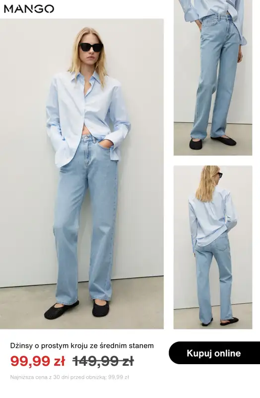 Mango - gazetka promocyjna Promocje na odzież damską od piątku 19.09  - strona 6