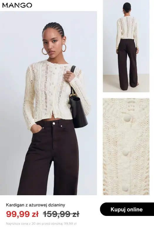 Mango - gazetka promocyjna Promocje na odzież damską od piątku 19.09  - strona 8