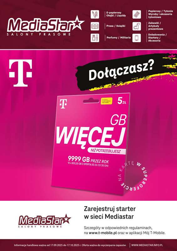 Media Star - gazetka promocyjna Gazetka od soboty 20.09 do piątku 17.10 - strona 3