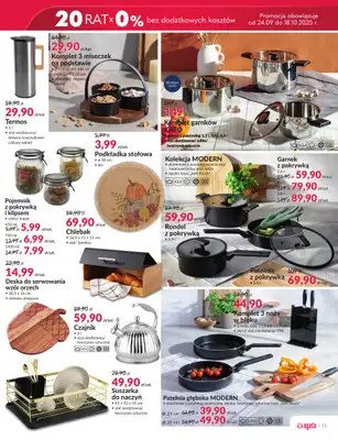 Salony Agata - gazetka promocyjna Gazetka od środy 24.09 do soboty 11.10 - strona 11