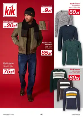 KiK - gazetka promocyjna Gazetka od poniedziałku 22.09 do niedzieli 28.09 - strona 8