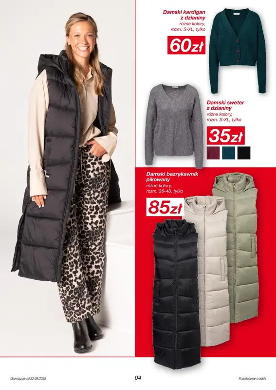 KiK - gazetka promocyjna Gazetka od poniedziałku 22.09 do niedzieli 28.09 - strona 4