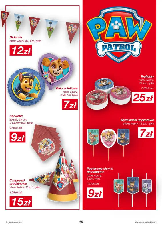 KiK - gazetka promocyjna Gazetka od poniedziałku 22.09 do niedzieli 28.09 - strona 15