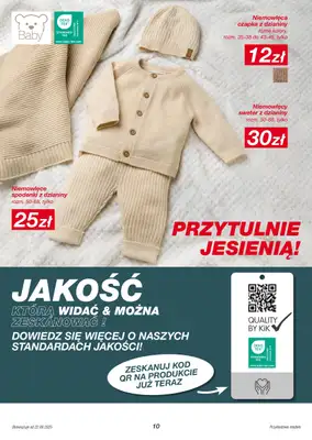 KiK - gazetka promocyjna Gazetka od poniedziałku 22.09 do niedzieli 28.09 - strona 10