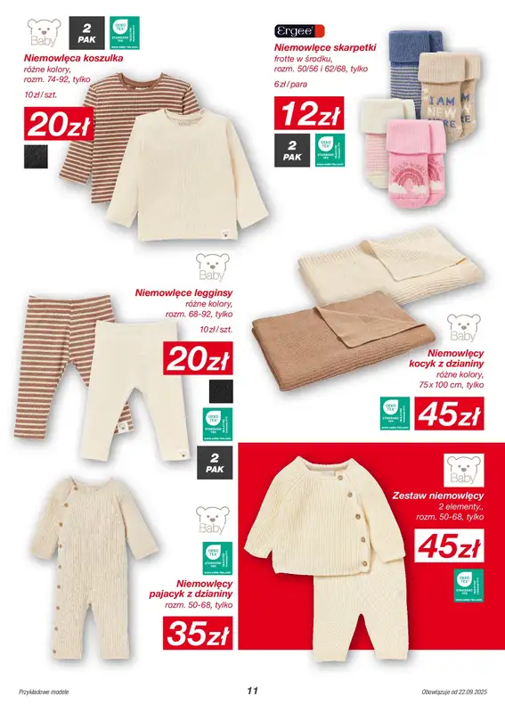 KiK - gazetka promocyjna Gazetka od poniedziałku 22.09 do niedzieli 28.09 - strona 11