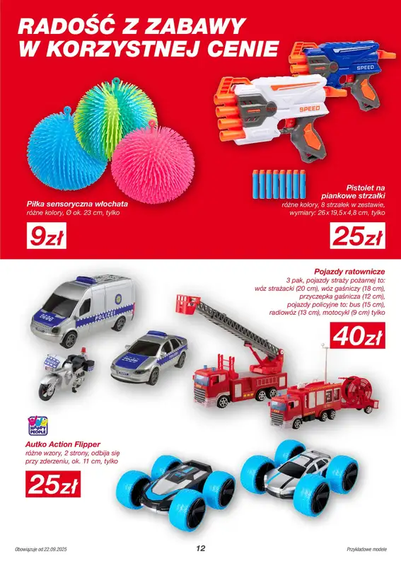 KiK - gazetka promocyjna Gazetka od poniedziałku 22.09 do niedzieli 28.09 - strona 12