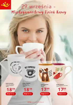 Poczta Polska - gazetka promocyjna Gazetka od poniedziałku 22.09 do niedzieli 05.10 - strona 2 Poczta Polska - gazetka promocyjna Gazetka od poniedziałku 22.09 do niedzieli 05.10 - strona 2