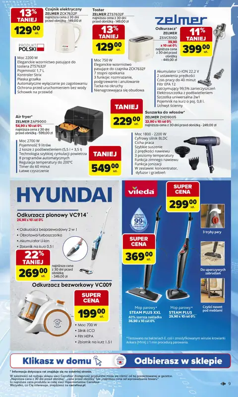 Carrefour - gazetka promocyjna Gazetka Marki znane i lubiane od poniedziałku 22.09 do soboty 11.10 - strona 9
