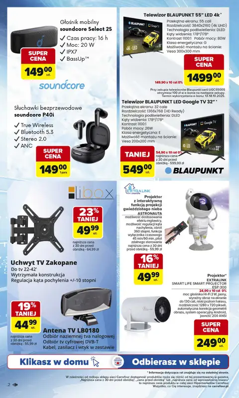 Carrefour - gazetka promocyjna Gazetka Marki znane i lubiane od poniedziałku 22.09 do soboty 11.10 - strona 2